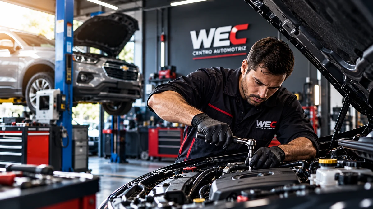 Mecánica general en Centro Automotriz WEC